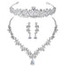 Luxury Cubic Zirconia Jewelry Sets